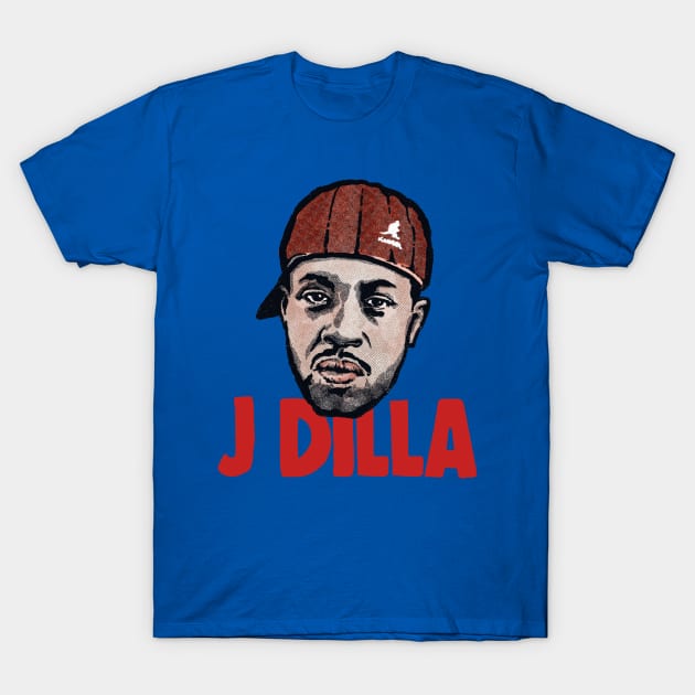 J Dilla / Original Hip Hop Fan Design T-Shirt by DankFutura